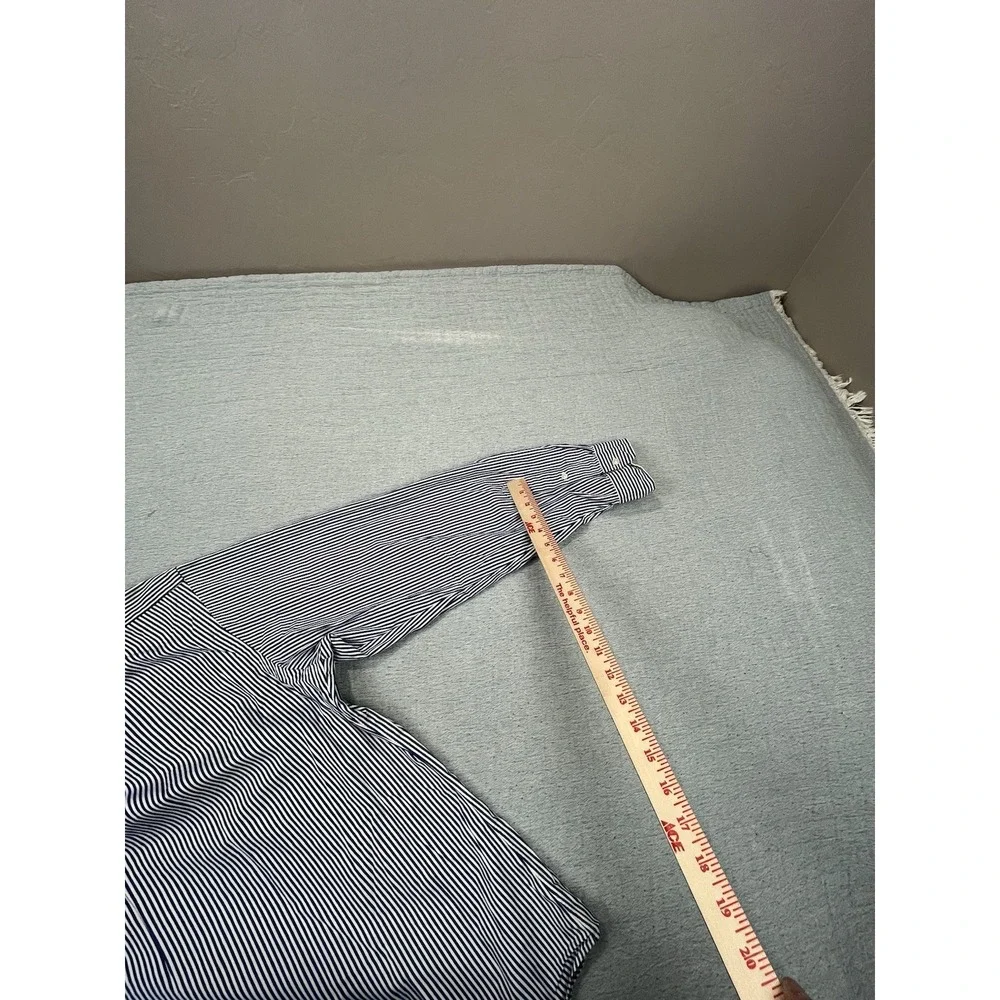 Polo Ralph Lauren Cotton Striped Button Custom Fit 2xl LongSleeve Shirt *Flaw*‎ - Picture 10 of 15